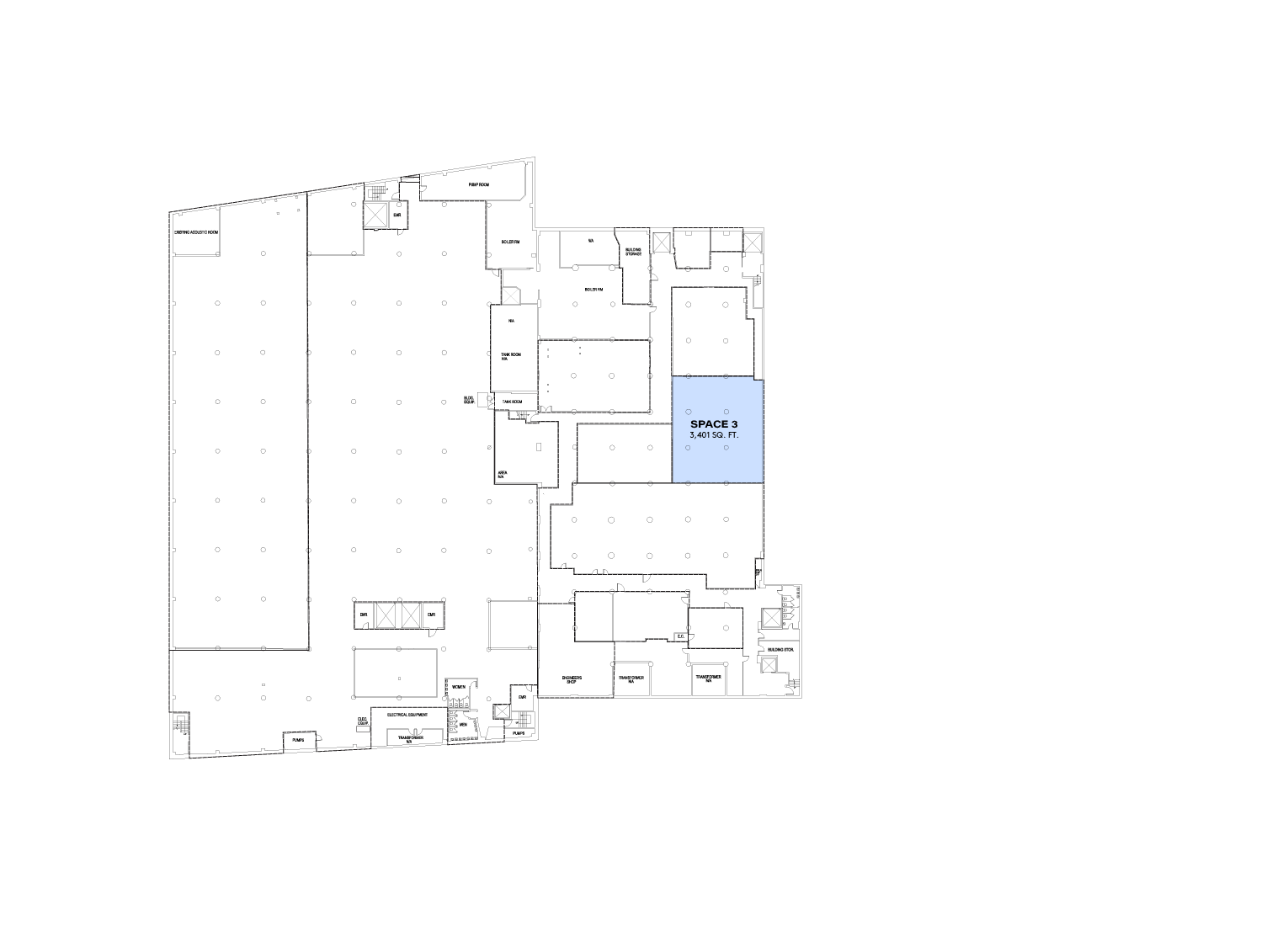 Basement Floor Plan KABR